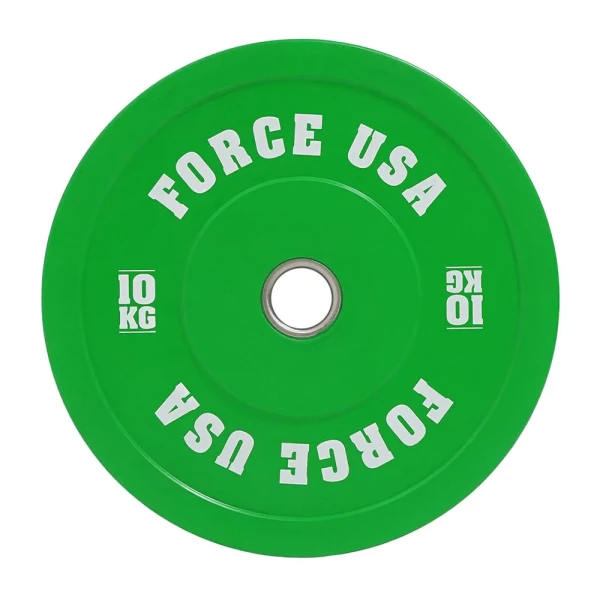 Force USA Pro Grade Coloured Bumper Plate 25kg-13