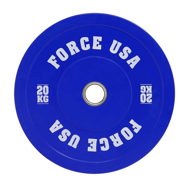 Force USA Pro Grade Coloured Bumper Plate 25kg-8