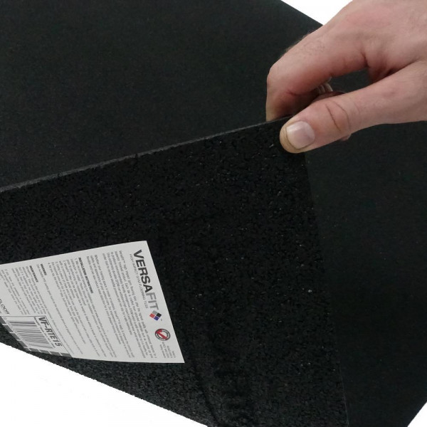 15mm Commercial Rubber Gym Flooring Tile – 1m × 1m-5