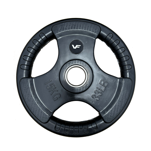 15kg Vanguard Fitness Rubber Coated Olympic Weight Plate