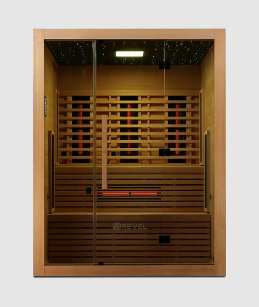 Revel NordicWave 3-4 Person Infrared & Traditional Hybrid Sauna-1