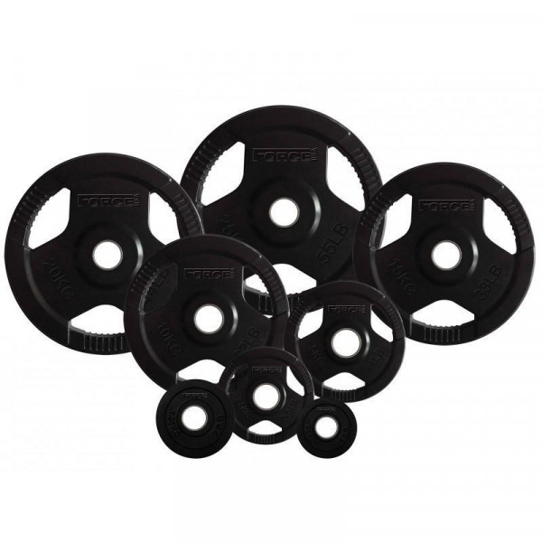 Vanguard Rubber Coated Olympic Weight Plates 1.25Kg to 20Kg-1