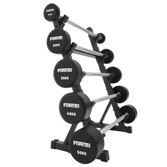 Force USA Fixed Straight Barbell Set and Stand