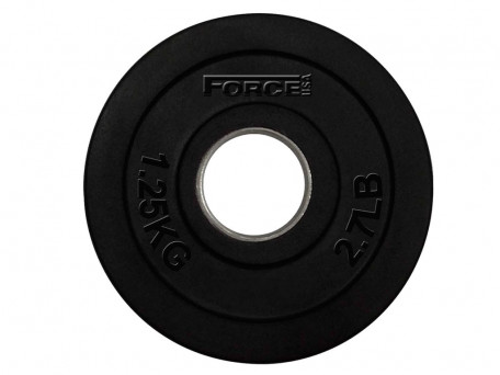 1.25kg Force USA Rubber Coated Olympic Weight Plate