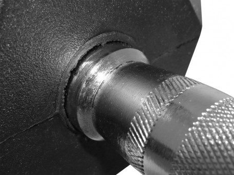 5Kg Force USA Rubber Hex Dumbbells